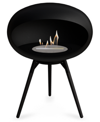 Le Feu Dome Ground Low 625 – Freestanding Bioethanol Fireplace (Larger 625)