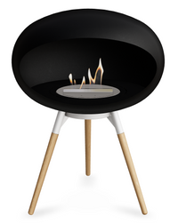 Le Feu Dome Ground Low 625 – Freestanding Bioethanol Fireplace (Larger 625)