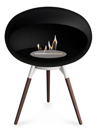Le Feu Dome Ground Low 625 – Freestanding Bioethanol Fireplace (Larger 625)