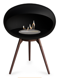 Le Feu Dome Ground Low 625 – Freestanding Bioethanol Fireplace (Larger 625)