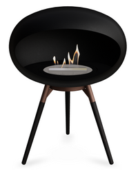 Le Feu Dome Ground Low 625 – Freestanding Bioethanol Fireplace (Larger 625)