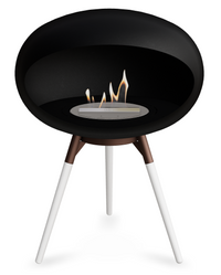 Le Feu Dome Ground Low 625 – Freestanding Bioethanol Fireplace (Larger 625)