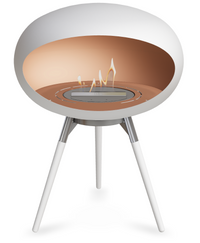 Le Feu Dome Ground Low 625 – Freestanding Bioethanol Fireplace (Larger 625)
