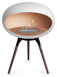 Le Feu Dome Ground Low 625 – Freestanding Bioethanol Fireplace (Larger 625)