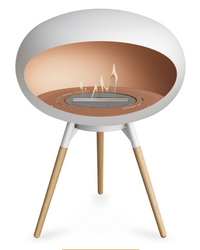 Le Feu Dome Ground Low 625 – Freestanding Bioethanol Fireplace (Larger 625)