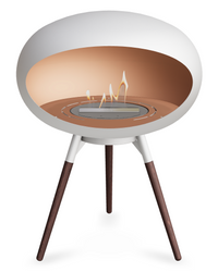 Le Feu Dome Ground Low 625 – Freestanding Bioethanol Fireplace (Larger 625)
