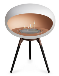 Le Feu Dome Ground Low 625 – Freestanding Bioethanol Fireplace (Larger 625)