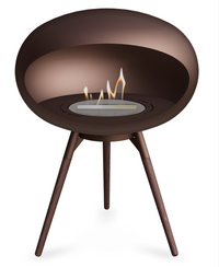 Le Feu Dome Ground Low 625 – Freestanding Bioethanol Fireplace (Larger 625)