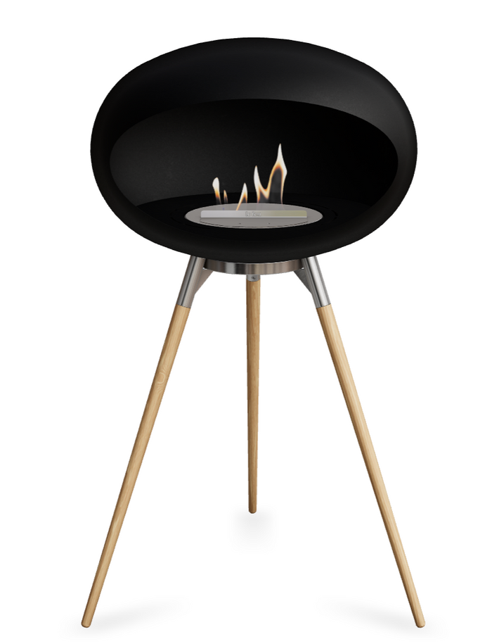 Le Feu Dome Ground High 625 – Freestanding Bioethanol Fireplace (Large 625)