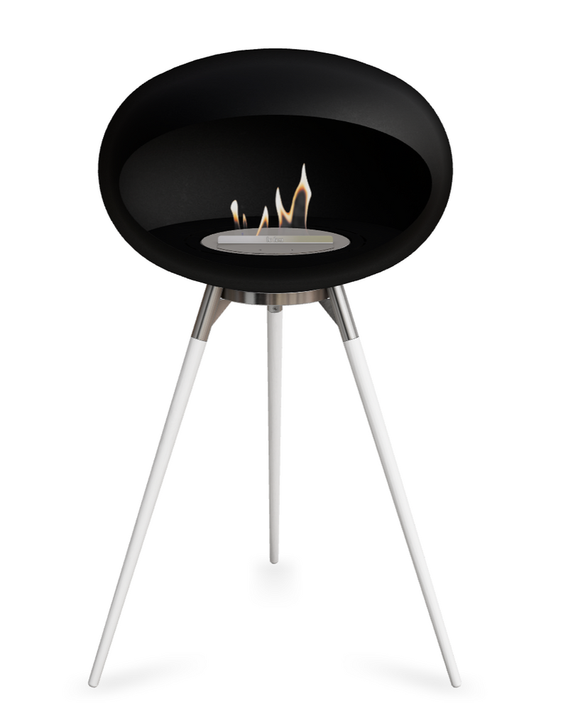 Le Feu Dome Ground High 625 – Freestanding Bioethanol Fireplace (Large 625)
