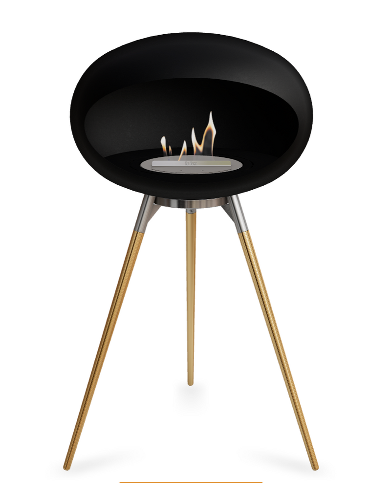 Le Feu Dome Ground High 625 – Freestanding Bioethanol Fireplace (Large 625)