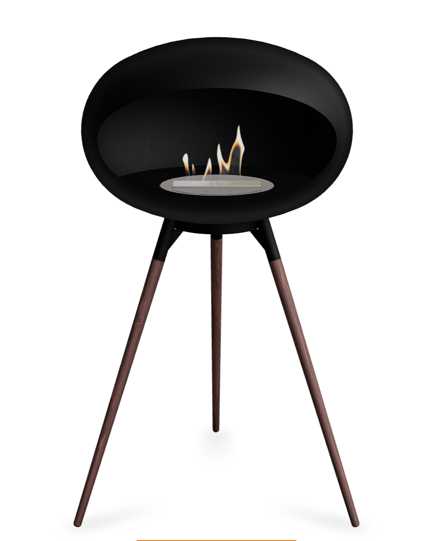 Le Feu Dome Ground High 625 – Freestanding Bioethanol Fireplace (Large 625)