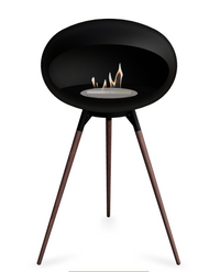 Le Feu Dome Ground High 625 – Freestanding Bioethanol Fireplace (Large 625)