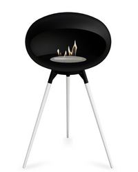 Le Feu Dome Ground High 625 – Freestanding Bioethanol Fireplace (Large 625)