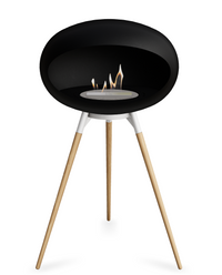 Le Feu Dome Ground High 625 – Freestanding Bioethanol Fireplace (Large 625)