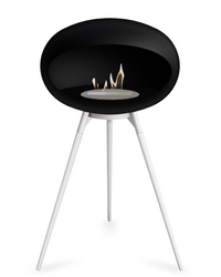 Le Feu Dome Ground High 625 – Freestanding Bioethanol Fireplace (Large 625)