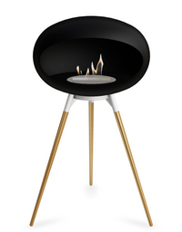 Le Feu Dome Ground High 625 – Freestanding Bioethanol Fireplace (Large 625)