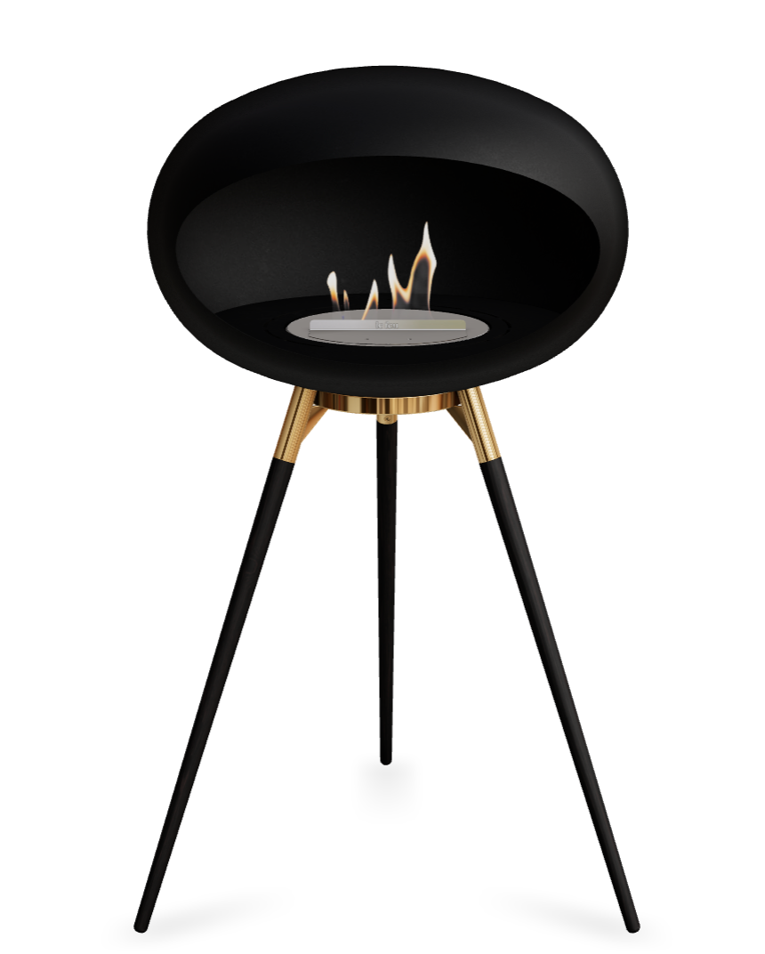 Le Feu Dome Ground High 625 – Freestanding Bioethanol Fireplace (Large 625)