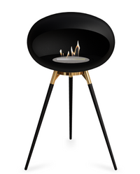 Le Feu Dome Ground High 625 – Freestanding Bioethanol Fireplace (Large 625)