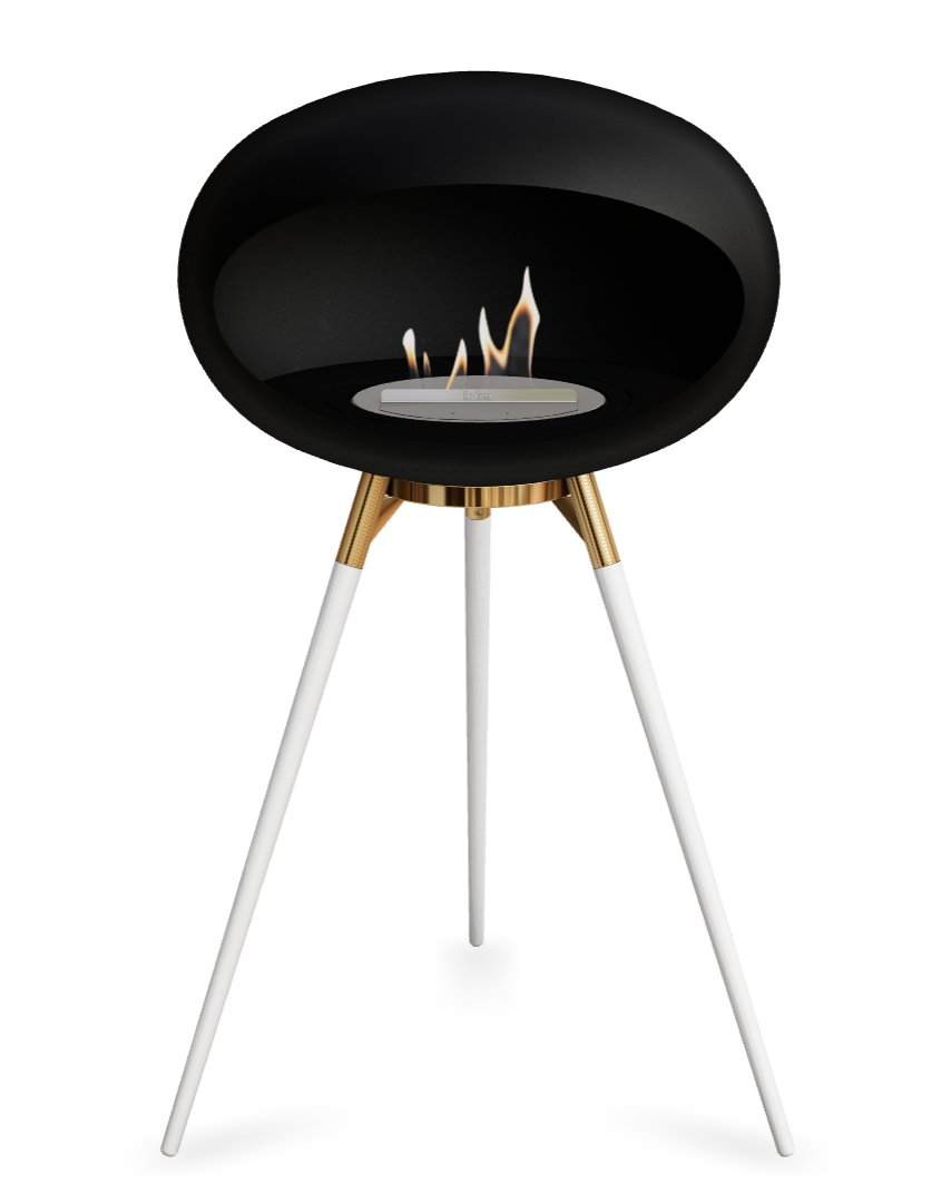 Le Feu Dome Ground High 625 – Freestanding Bioethanol Fireplace (Large 625)