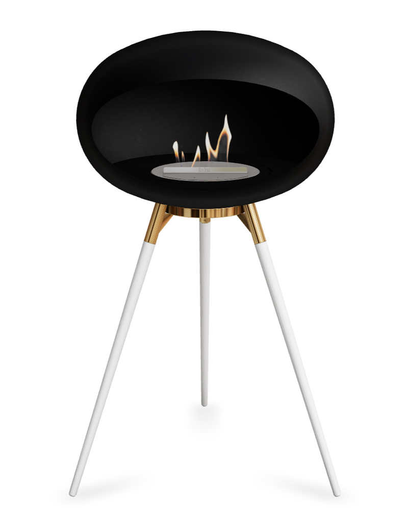 Le Feu Dome Ground High 625 – Freestanding Bioethanol Fireplace (Large 625)