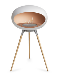 Le Feu Dome Ground High 625 – Freestanding Bioethanol Fireplace (Large 625)