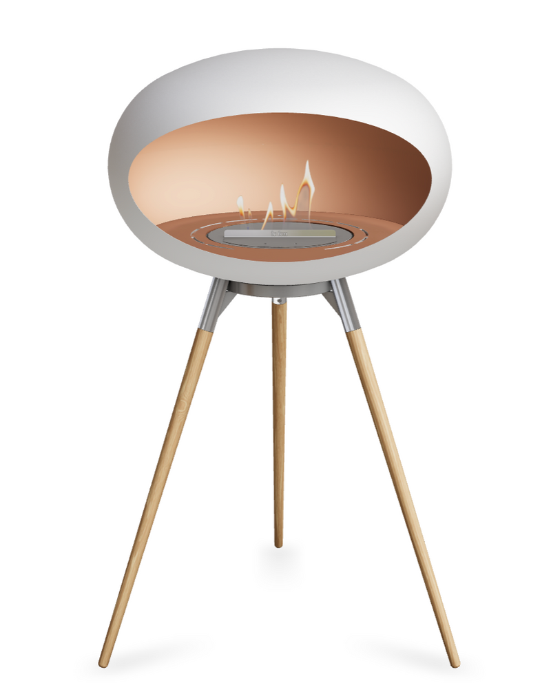 Le Feu Dome Ground High 625 – Freestanding Bioethanol Fireplace (Large 625)