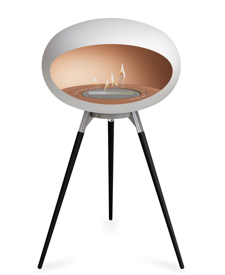 Le Feu Dome Ground High 625 – Freestanding Bioethanol Fireplace (Large 625)