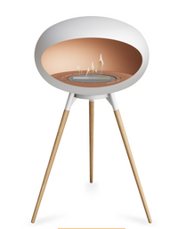 Le Feu Dome Ground High 625 – Freestanding Bioethanol Fireplace (Large 625)