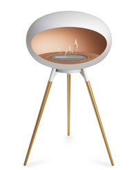 Le Feu Dome Ground High 625 – Freestanding Bioethanol Fireplace (Large 625)