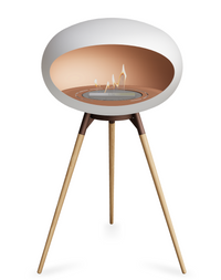 Le Feu Dome Ground High 625 – Freestanding Bioethanol Fireplace (Large 625)