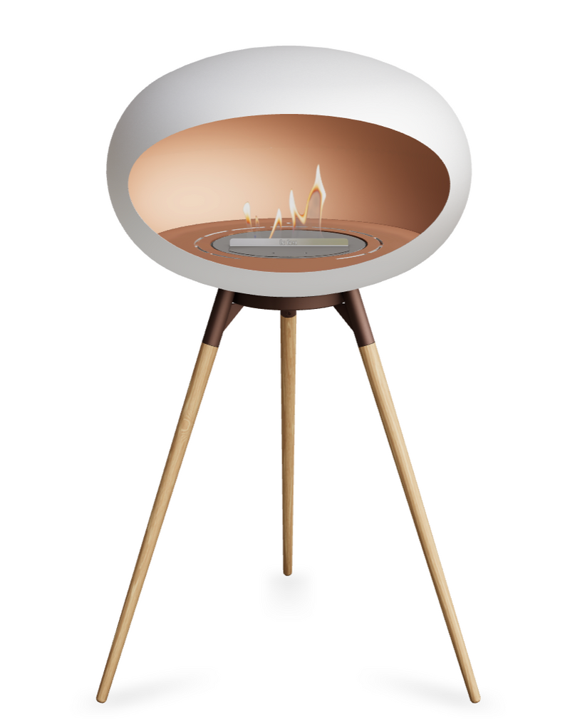 Le Feu Dome Ground High 625 – Freestanding Bioethanol Fireplace (Large 625)