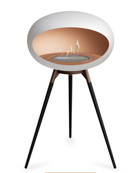 Le Feu Dome Ground High 625 – Freestanding Bioethanol Fireplace (Large 625)