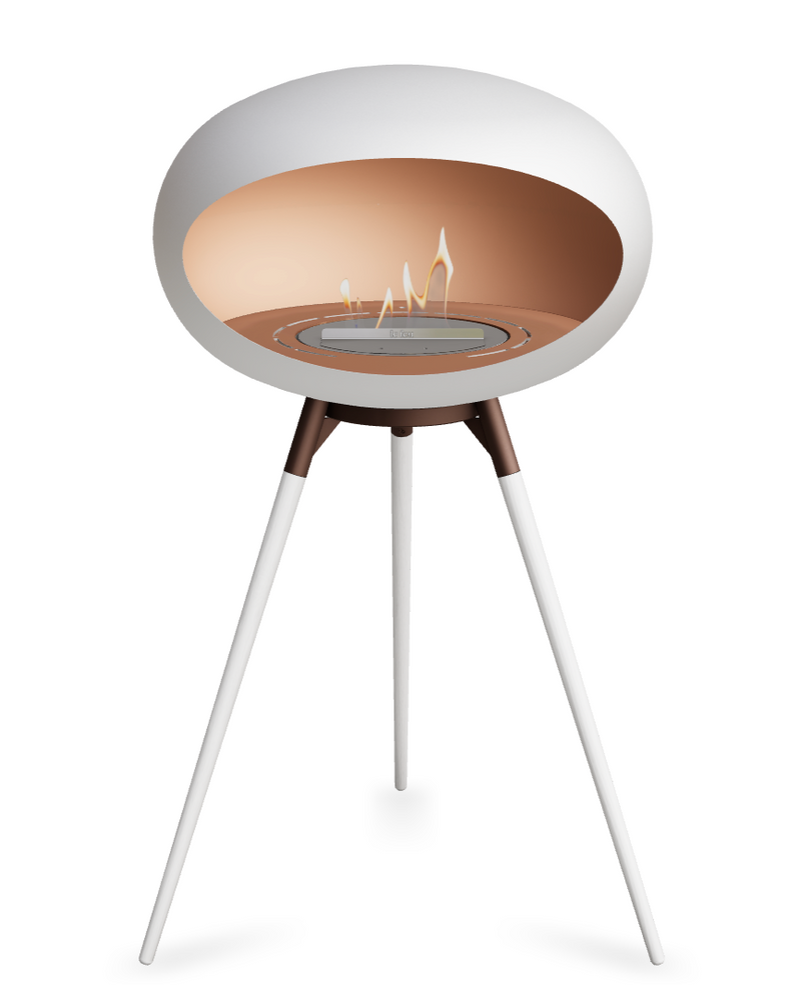Le Feu Dome Ground High 625 – Freestanding Bioethanol Fireplace (Large 625)