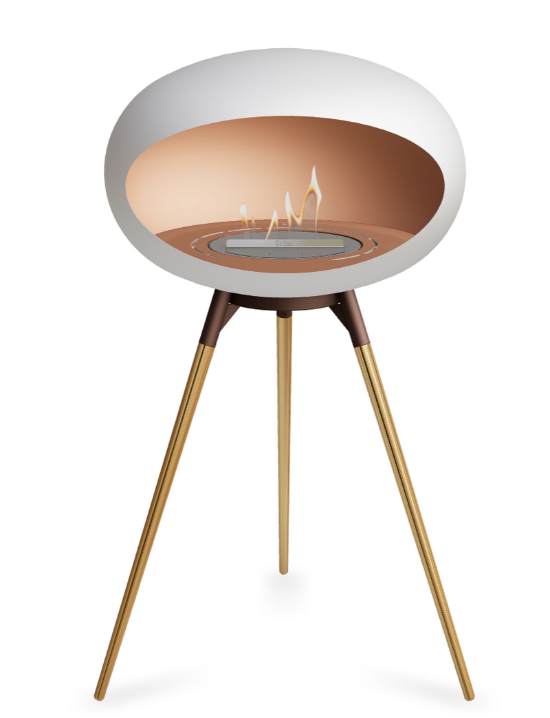 Le Feu Dome Ground High 625 – Freestanding Bioethanol Fireplace (Large 625)