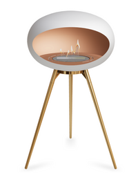 Le Feu Dome Ground High 625 – Freestanding Bioethanol Fireplace (Large 625)