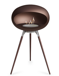 Le Feu Dome Ground High 625 – Freestanding Bioethanol Fireplace (Large 625)