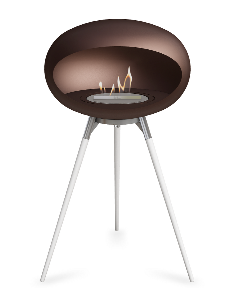 Le Feu Dome Ground High 625 – Freestanding Bioethanol Fireplace (Large 625)