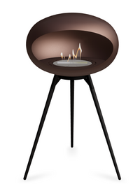 Le Feu Dome Ground High 625 – Freestanding Bioethanol Fireplace (Large 625)