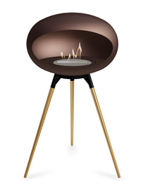 Le Feu Dome Ground High 625 – Freestanding Bioethanol Fireplace (Large 625)