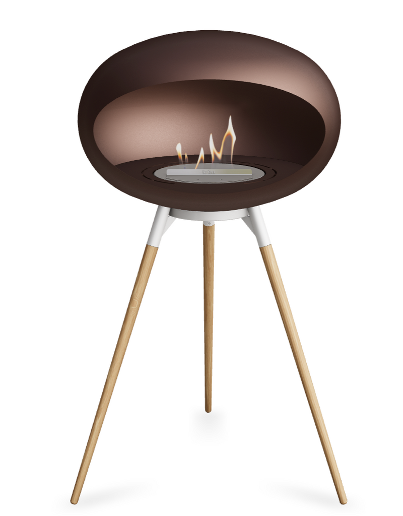 Le Feu Dome Ground High 625 – Freestanding Bioethanol Fireplace (Large 625)