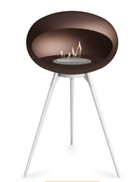 Le Feu Dome Ground High 625 – Freestanding Bioethanol Fireplace (Large 625)