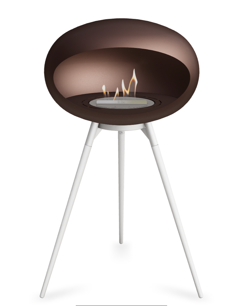 Le Feu Dome Ground High 625 – Freestanding Bioethanol Fireplace (Large 625)
