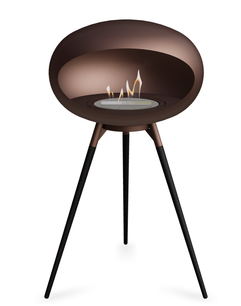 Le Feu Dome Ground High 625 – Freestanding Bioethanol Fireplace (Large 625)