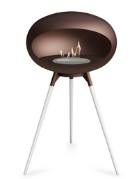 Le Feu Dome Ground High 625 – Freestanding Bioethanol Fireplace (Large 625)