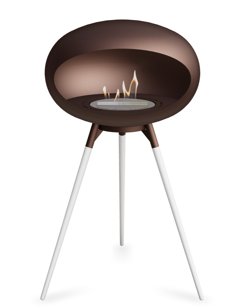 Le Feu Dome Ground High 625 – Freestanding Bioethanol Fireplace (Large 625)