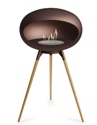 Le Feu Dome Ground High 625 – Freestanding Bioethanol Fireplace (Large 625)