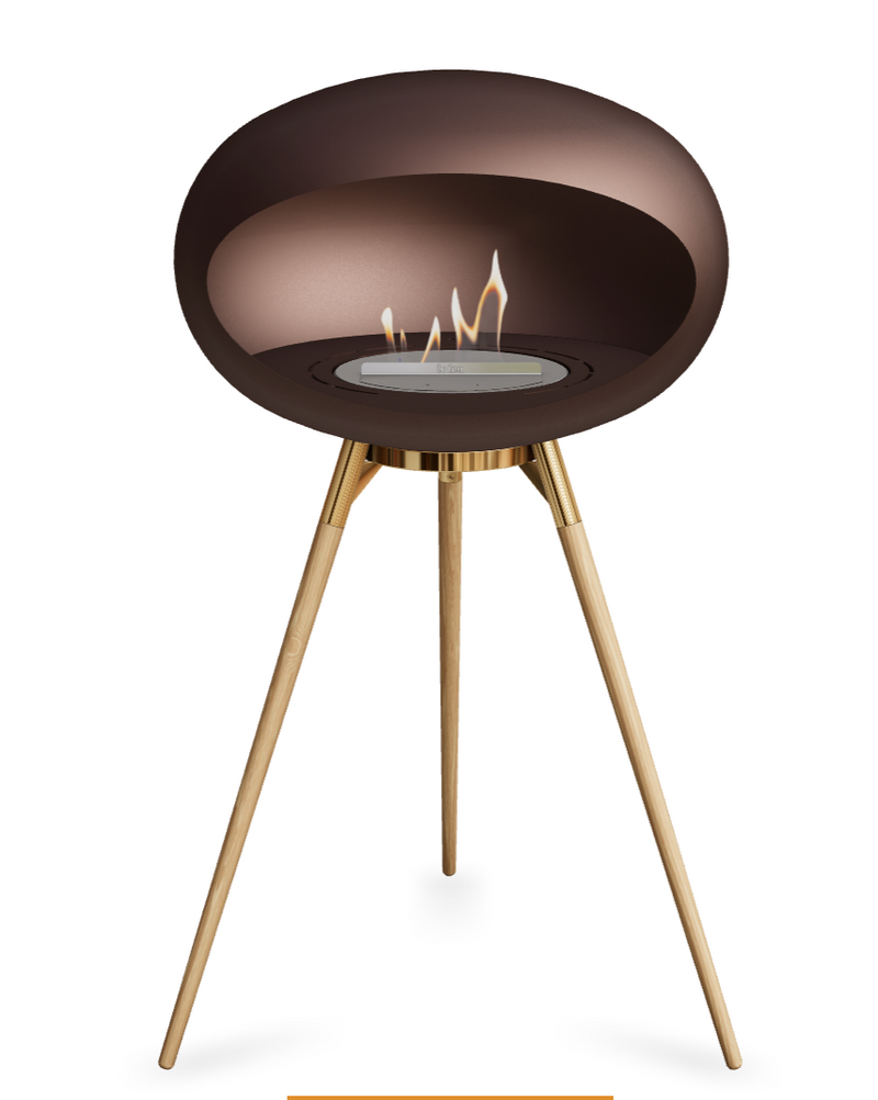 Le Feu Dome Ground High 625 – Freestanding Bioethanol Fireplace (Large 625)