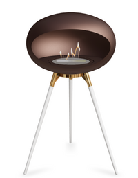 Le Feu Dome Ground High 625 – Freestanding Bioethanol Fireplace (Large 625)