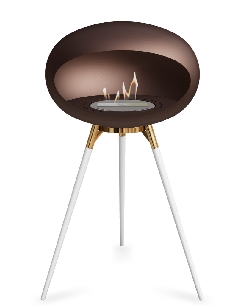 Le Feu Dome Ground High 625 – Freestanding Bioethanol Fireplace (Large 625)